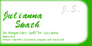 julianna spath business card